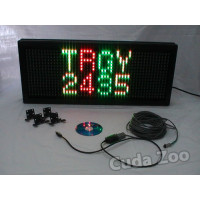 Affordable LED TRGY-2435 Tri Color Programmable Message Sign, 32 x 51